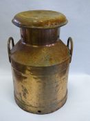 a milk churn