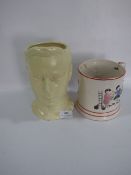 Musical George VI Large Drinking Mug with Frog