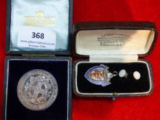 a hull grammar school medal plus football medal etc