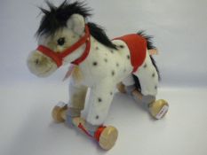 Hermann teddy collection pull along pony