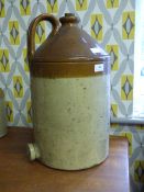 Large Salt Glazed Bottle