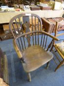 Yew Crinolin Chair