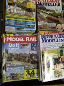 Assorted railway modeler and other magazines
