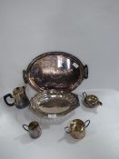 Silver Plated Tray, Basket ETC