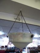 Hand Painted Ceiling Globe