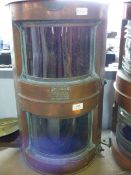 a large port Copper lamp