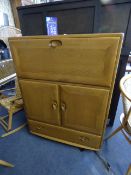 Elm Windsor Cocktail/Buffet Cabinet