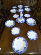 Blue and White Dinner Service