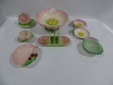 Collection of Carlton wear dishes