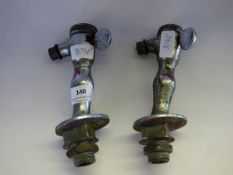 beer pump with two taps