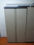 *Triumph 6 foot coffee and cream stationary cabinet
