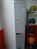 *Two coin operated lockers