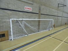*Pair of five a side goal posts