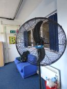 *Large Cyclone pedestal fan