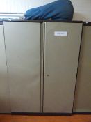 *Triumph 6 foot coffee and cream stationary cabinet