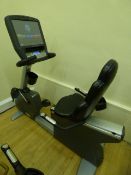 *Matrix recumbentace bike with touch screen display Nike and Ipad dock