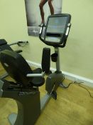 *Matrix upright bike with Touch screen display Nike plus Ipad dock