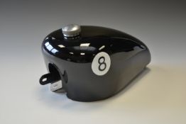 CUSTOM FUEL TANK - GLOSS BLACK 8BALL