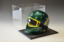 LOTUS RACING PIT CREW HELMET NEW UNUSED ORIGINAL