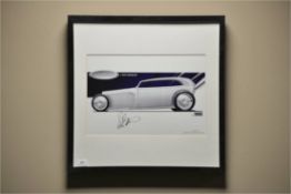 BOYD CODDINGTON SIGNED LIMITED EDITION PRINT H=52.