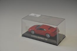 Model of Lotus Esprit V8