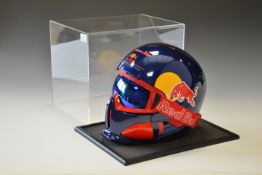 RED BULL RACING PIT CREW HELMET NEW UNUSED ORIGINA