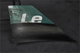 ASTON MARTIN DBR009 RACED USED BARGE BARRIER TRIM