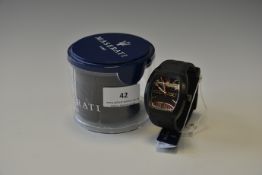 Mens Maserati Sports Watch