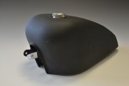 CUSTON FUEL TANK - MATTE BLACK