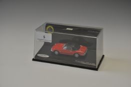 Lotus Elan Convertble Model Car in red (Vitesse)