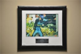 FERNANDO ALONSO 2006 SIGNED PRINT H=56CM X W=62