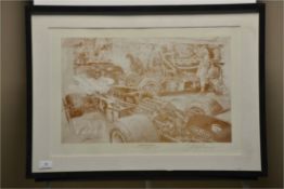 LOTUS PADDOCK MONACO PRINT H=52.5CM X W=72.5CM