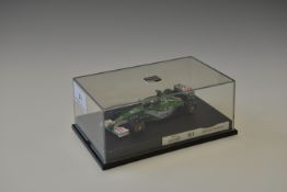 Model of Jaguar R1 F1 Car