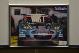 ASTON MARTIN PADDOCK PHOTO FRAMED