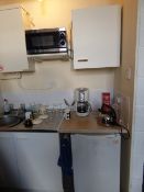 *Contents of canteen witch includes: Daewoo under counter fridge, Morph Richards coffee peculator,