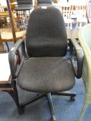 Typist swivel chair (charcoal)