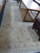 Floral patterned rug 6 by 8