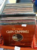Collection of LP records