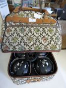 Set of four sterling slimline bowls