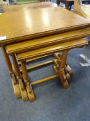 Nest of oak tables
