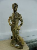 Ceramic ornament of a centurion