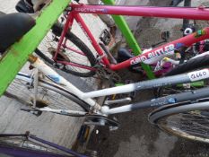 Rally ladies traditional cycle (white and silver)