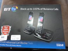 *BT 8500 twin cordless telephone
