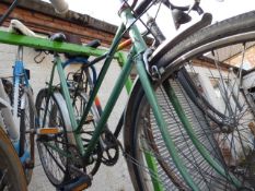 Ladies traditional cycle (green)