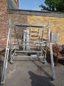 Speedy slimline aluminium scaffold