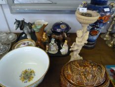 Mixed lot of assorted pottery, etc