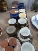 Collection of Hornsea pottery
