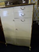 Gilt and cream wardrobe