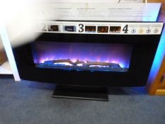 *Greenway wall mounted led electric fire