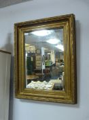 Gilt framed mirror